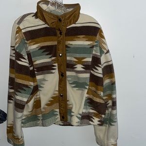 Aztec print women’s sweater